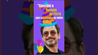 Jamie Foxx convidou para a festinha de aniversário 🥳🎂 #homemdeferro    #shorts  #marvel  #ironman