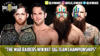 THE WAR RAIDERS WIN THE NXT TAG TEAM CHAMPIONSHIPS (WWE NXT TAKEOVER PHOENIX RESULTS) ( 720 X 1280 )
