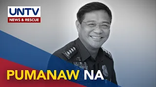 Dating PNP chief retired Gen. Camilo Cascolan, pumanaw na