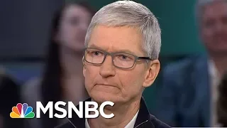 Apple CEO Tim Cook Calls Out Amazon's Search For A New HQ: It's A 'Beauty Contest' | MSNBC
