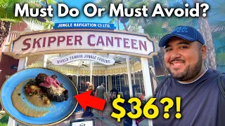 Skipper Canteen 2022 Dining Review! Magic Kingdom Walt Disney World 2022