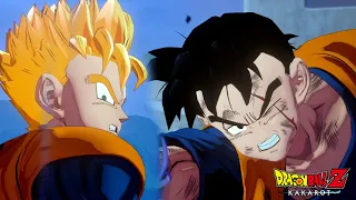 Gohan Loses his arm!? Future Gohan & Trunks VS Android 17 & 18 BOSS FIGHT! DBZ : Kakarot [DLC 3]