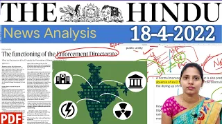 18 April 2022 | The Hindu Newspaper Analysis in English | #upsc #IAS