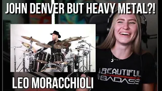 "Take Me Home, Country Roads" METAL COVER by Leo Moracchioli (REACTION)