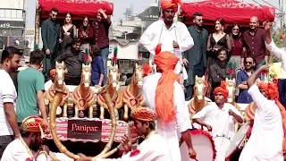 Arjun Kapoor Epic Grand Entry With Kirti Sanon @ Panipat Song Launch Mann Mein Shiva