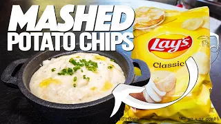 THE LATEST/GREATEST COOKING HACK ON THE INTERNET - MASHED POTATO CHIPS | SAM THE COOKING GUY