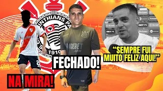 QUINTA AGITADA NO CORINTHIANS! CRAQUE ARGENTINO CHEGANDO | FAGNER FAZ ANUNCIO! CORINTHIANS HOJE