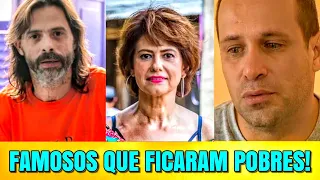 7 FAMOSOS dos ANOS 90 que PERDERAM TUDO e FICARAM POBRES