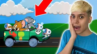 NOVO CARRO DE CORRIDA DO TOM E JERRY COM TURBO NA CORRIDA!!