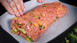 The tastiest meatloaf ever! That's the only way I cook it now!