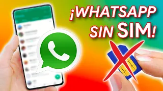 Cómo TENER WHATSAPP sin NUMERO!! (SIN SIM)