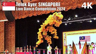 Amazing Leaping Lions! Lion Dance Competition - CNY2024, Singapore 🇸🇬 - Virtual Show [4K]