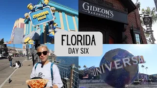 FLORIDA DAY 6 - HAGRIDS ROPE DROP - UNIVERSAL STUDIOS - DISNEY SPRINGS - GIDEONS - TACO BELL