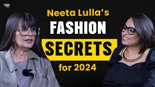 Neeta Lulla opens up about  Breaking into Bollywood, Fashion & Indian Designers