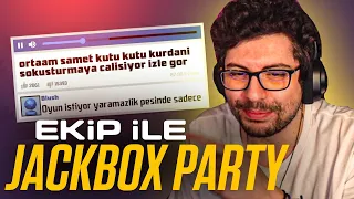 SAMET22 EREKSİYON HAPI! | Ekip ile The Jackbox Party Pack 4 | Hype