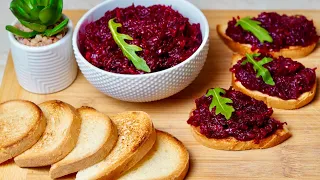 They'll eat it in a minute! I take 1 beet and prepare a delicious snack from simple ingredients!