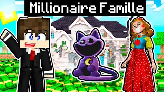 J'intègre la Famille MILLIONAIRE de CATNAP sur Minecraft !