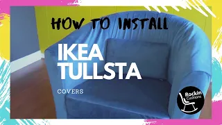 ✨ How to Install your IKEA Tullsta Slipcover