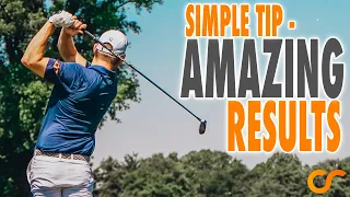 HOW TO GET THROUGH THE GOLF BALL - SIMPLE TIP WITH AMAZING RESULTS
