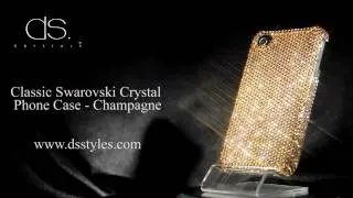 DSstyles Classic Swarovski Crystal iPhone 4/4S - Champagne