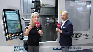 Spinner's groundbreaking TS / TTS - 85 /125 in the UK at Whitehouse Machine Tools