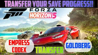 Transferring EMPRESS/CODEX Save Game to Goldberg - Forza Horizon 5 (Moving old saves to new version)