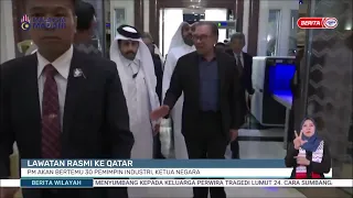 13 MEI 2024 - B.WILAYAH - LAWATAN RASMI KE QATAR: PM AKAN BERTEMU 30 PEMIMPIN INDUSTRI, KETUA NEGARA