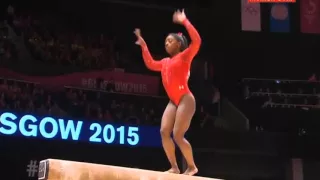 Simone Biles Чемпионат мира. Женское многоборье. Бревно.