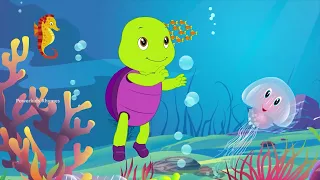 पानी की प्यारी मछलियाँ | Purple Turtle | हिंदी | Mowgli | Mogali | Full Rhymes   @powerkidsrhymes250
