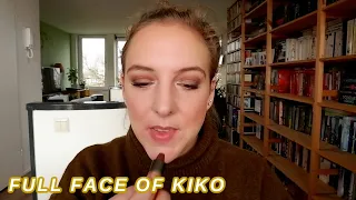 FULL FACE OF KIKO MILANO // Makeup look using some all-time favorite products