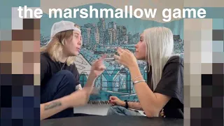The Marshmallow Game with my gf - OnlyJayus #Shorts