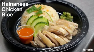 Singapore Style Hainanese Chicken Rice by Uncle Sung's in Orlando #shorts