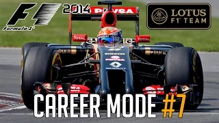 F1 2014 Career Mode Episode 7 - Canadian Grand Prix (50% Race)