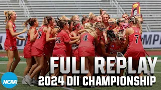 Tampa vs. Adelphi: 2024 NCAA DII women's lacrosse championship | FULL REPLAY