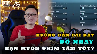 Hướng Dẫn Setting Cơ Bản và Độ Nhạy Pubg Mobile Giả Lập  "GHÌM TÂM"  | Sensitivity Pubg Mobile