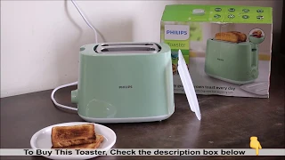 Philips Toaster HD2584 Unboxing and Review | Best Toaster in India | How to use a Toaster