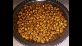 MAKING A EASY ROASTED CHICKPEA