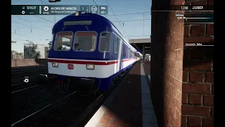 Train Sim World 4: Ersatzzug (2 n-Wagen+Br 110) auf der S 19 nach Düren