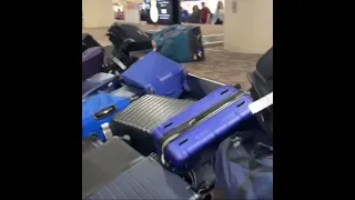 Baggage claim fail at airport ￼