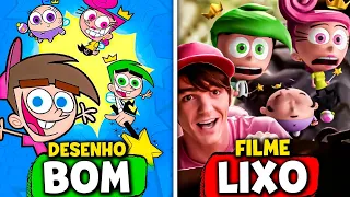 10 Filmes LIXO Baseados em DESENHOS INCRÍVEIS!