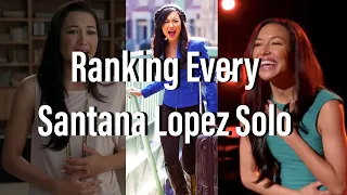 GLEE | Ranking Every Santana Lopez Solo - Happy 35th Birthday, Naya Rivera (1987-2020)