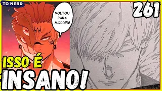 🤯INACREDITÁVEL: SATORU GOJO ESTÁ DE VOLTA MAS... JUJUTSU KAISEN 261 SPO