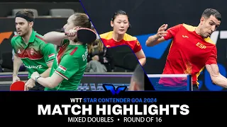 Nandor Ecseki/Dora Madarasz vs Alvaro Robles/Maria Xiao | XD R16 | WTT Star Contender Goa 2024