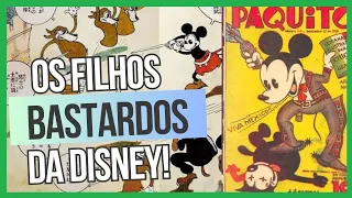 A influência Disney e as versões piratas do Mickey nos quadrinhos!