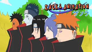 If Akatsuki was in Squid Game - part 1 | fan animation |