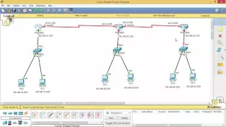 How to configure Static Routing configuration using 3 Routers in Packet Tracer