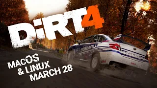 DiRT 4 — Coming to macOS and Linux March 28