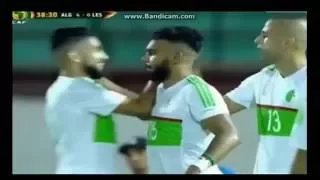 اهداف مباراة الجزائر و ليسوتو