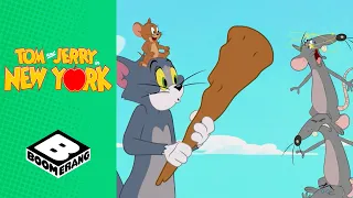 Tom and Jerry Vs the Garbage Rats | Tom & Jerry in New York | Boomerang UK