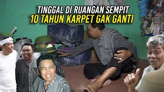 BAH NASRUDIN TINGGAL DI RUANG SEMPIT-10 TAHUN KARPET TIDUR GAK PERNAH GANTI